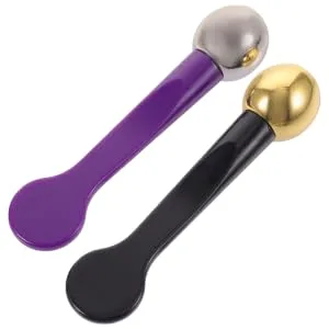 Gogogmee Eye Cream Set 2pcs Eye Cream Applicators Ball Design Portable for Travel Daily Use - product information 1