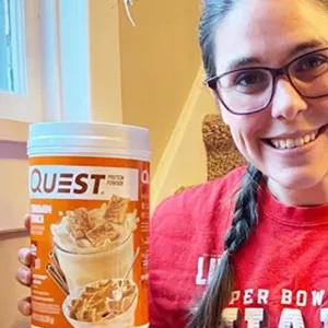Quest Protein Powder & Chips Bundle - Vanilla Milkshake Powder (24g Protein 1.6lb) + Tortilla Chips Variety Pack (12ct) - product information 3
