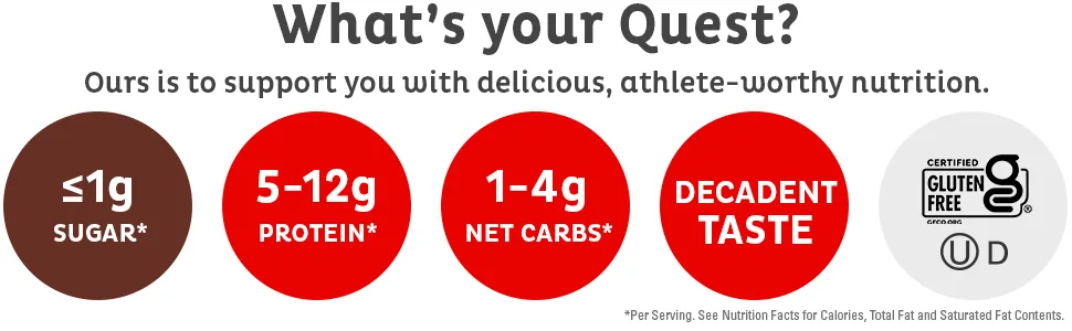 Quest Protein Powder with 24g Protein and Peanut Butter Cups with 9g Protein 12 Count - product information 7