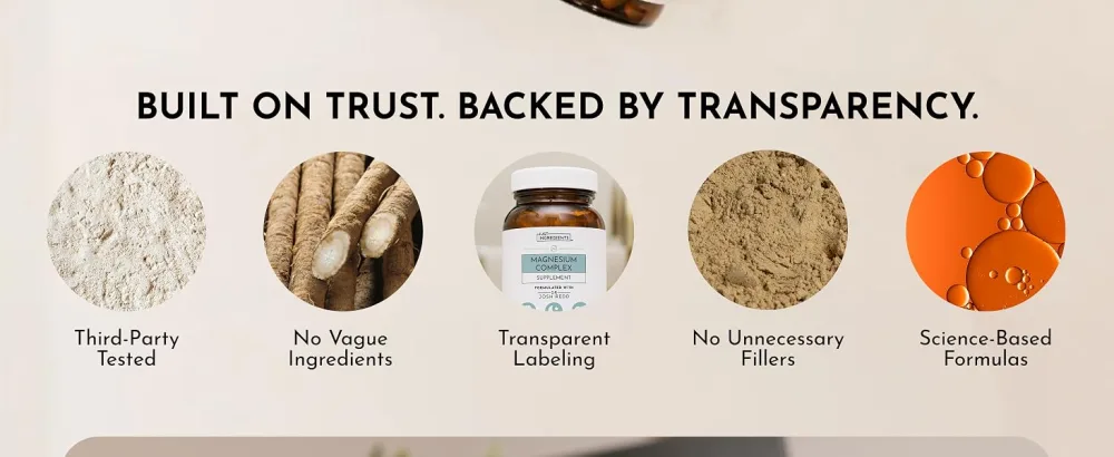 JUST INGREDIENTS Berberine Supplement 30-Capsule Herbal Support Formula with Organic Berberis Aristata Traditionally Used for Metabolic Health Cellular Function & Overall Wellness. - JUST INGREDIENTS