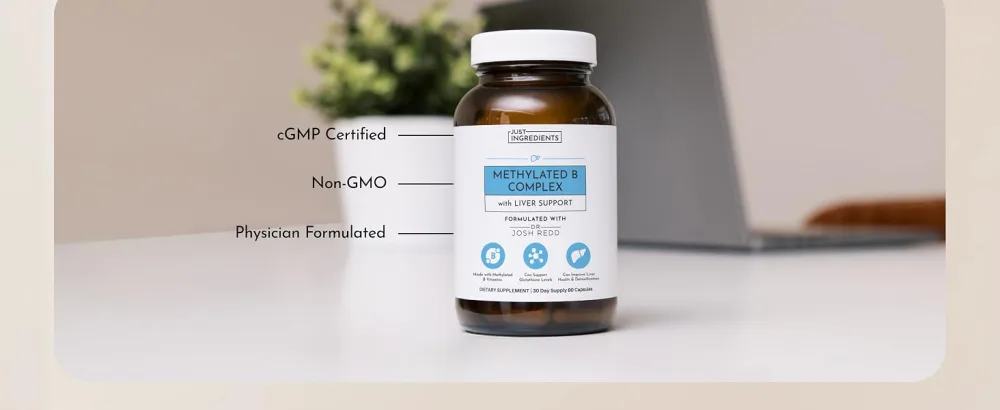 JUST INGREDIENTS Berberine Supplement 30-Capsule Herbal Support Formula with Organic Berberis Aristata Traditionally Used for Metabolic Health Cellular Function & Overall Wellness. - JUST INGREDIENTS Non-GMO