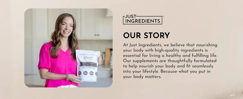 JUST INGREDIENTS Berberine Supplement 30-Capsule Herbal Support Formula with Organic Berberis Aristata Traditionally Used for Metabolic Health Cellular Function & Overall Wellness. - JUST INGREDIENTS Story
