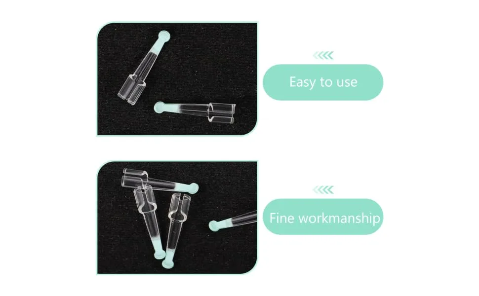 ORFOFE 6pcs Ear Wax Removal Tips Replaceable Earwax Cleaning Tools Soft Ear Wax Scoops Suitable for Adults - product information 1
