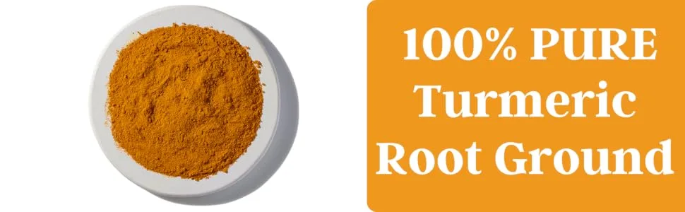 Herb To Body Turmeric Root Ground | Curcuma Longa | Wildcrafted | 4oz - product information 2