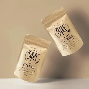 American Ginseng slice 4 oz Premium Ginseng Root Tea Grown and Made in Wisconsin USA Non GMO  - Chaga Mushroom Tea