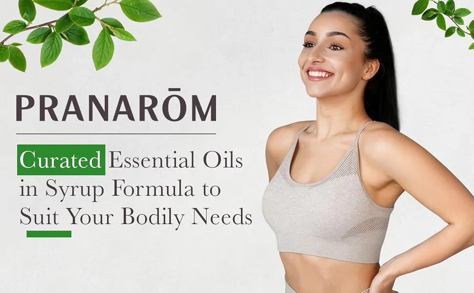 Pranarom - Aromaforce Essential Syrup 5oz - Soothing Fomula Including Fig Syrup Citrus Ecualyptus Scotch Pine - respiratory supplements eucalyptus health support supplement