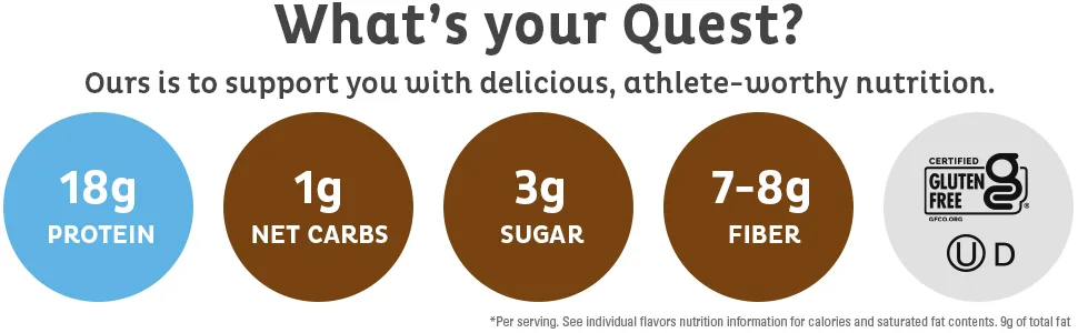 Quest Protein Chips & Cookie Dough Bars Bundle - Spicy Sweet Chili Chips (12 Ct 1.1 Oz) and Chocolate Chip Cookie Dough Bars (12 Ct 1.76 Oz) - product information 4