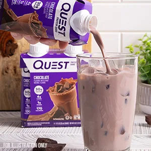 Quest Nutrition Chocolate Protein Shake Pack of 12 & Pure Protein Chocolate Protein Shake Pack of 12 30g Protein 11oz Bottles - product information 3