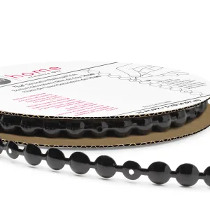 Dritz Home 44314 Smooth Decorative Nailhead Trim  7/16-Inch x 5-Yards  Black (75-Piece) - image