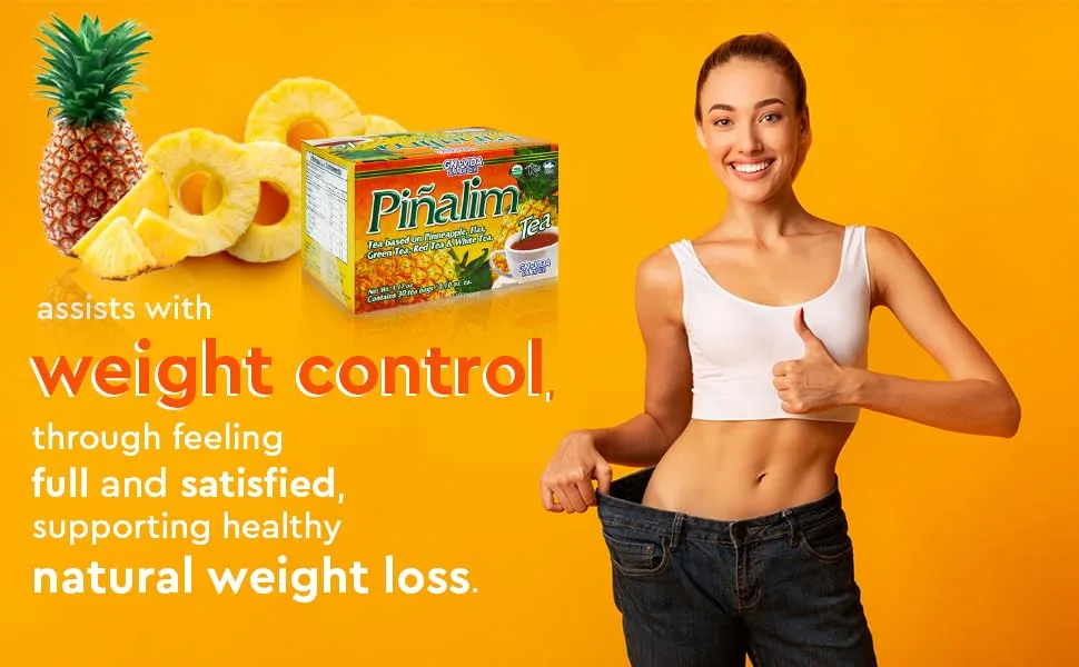 Pinalim Te De Pina Gn+vida USA Pinalim Pineapple Tea Extra Strength 30 Count (Pack of 1) - product information 6