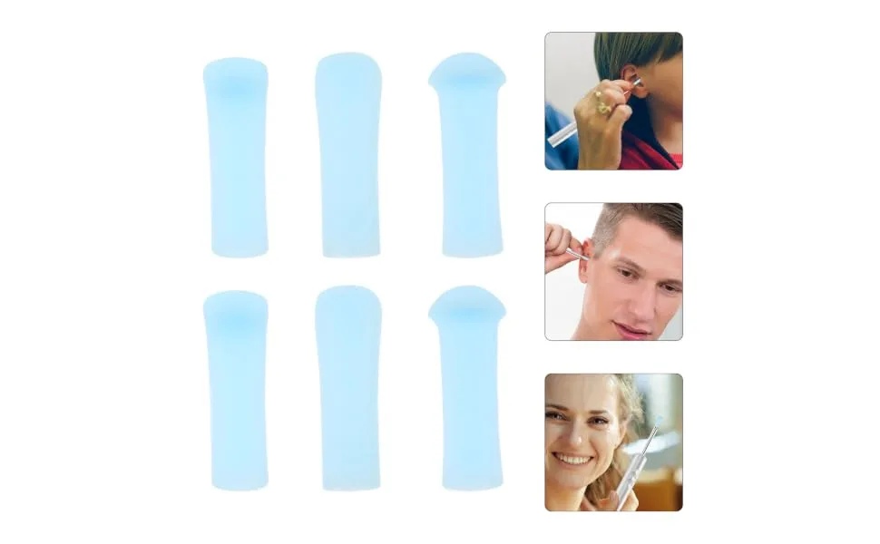 MOLUCKFU 18pcs Visible Ear Wax Removal Tools Replaceable Tips Safe Ear Cleaning Accessories for Home and Salon Use Gentle and Wax Digging - product information 2