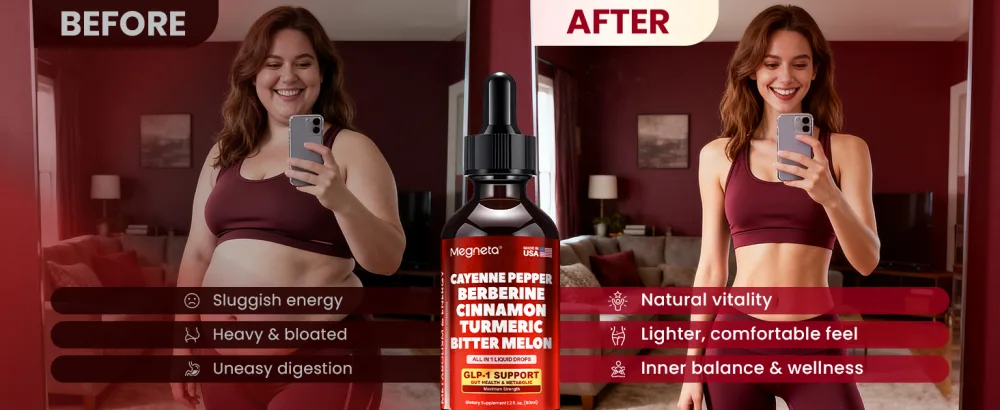 Berberine with Ceylon Cinnamon & Cayenne Pepper Liquid Drops with Turmeric & Bitter Melon Digestive & Immune Support Boost GLP-1 2 fl oz Nature - liposomal berberine