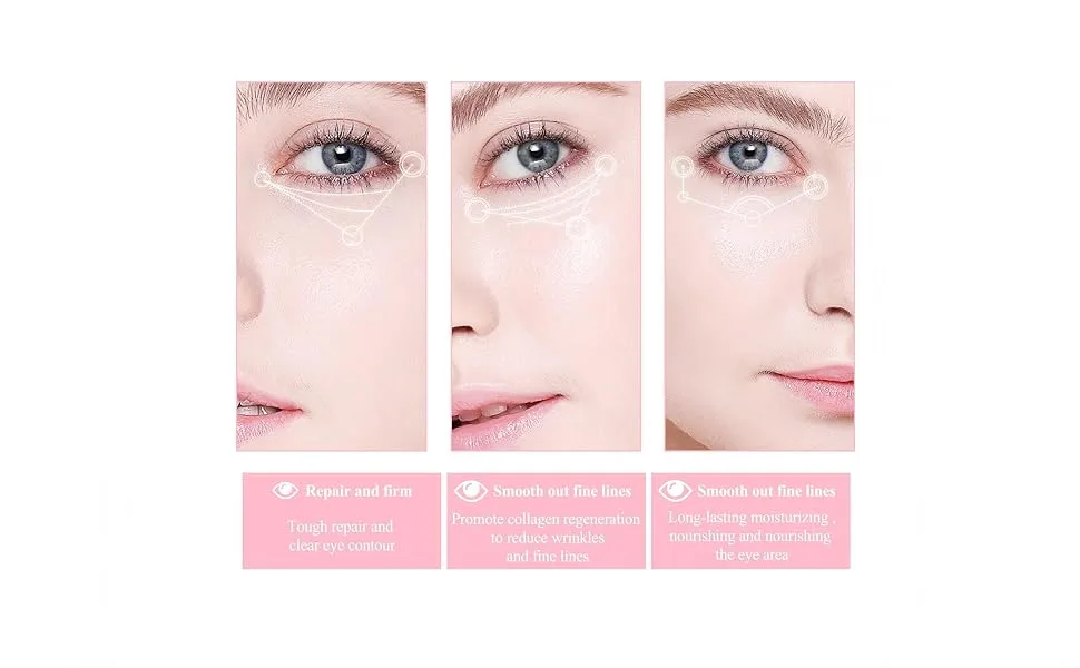Retinol Eye Cream Stick with Deep Penetration Formula Anti-Aging Treatment for Dark Circles Fine Lines Wrinkles 3g - eye cream anti aging,under eye cream,eye cream for puffiness and bags under eyes