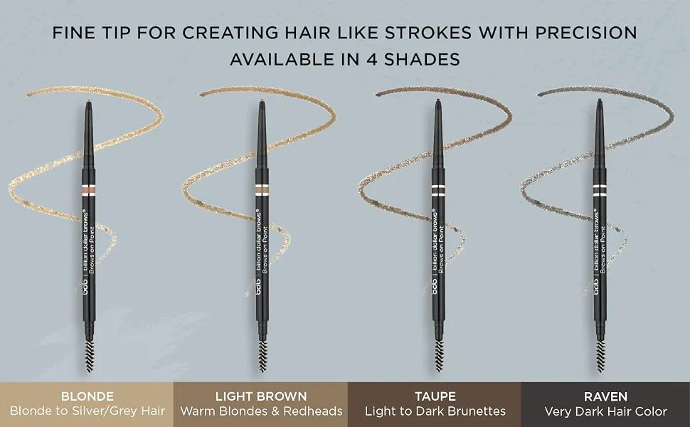 Billion Dollar Brows Brows On Point Micro Brow Pencil - Taupe - product information 2