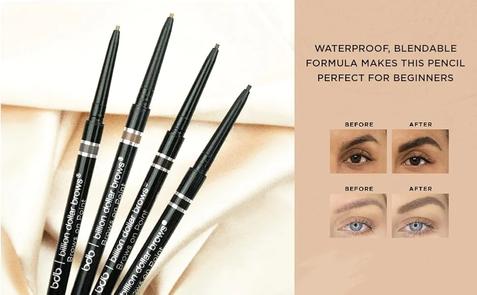 Billion Dollar Brows Brows On Point Micro Brow Pencil - Taupe - product information 3