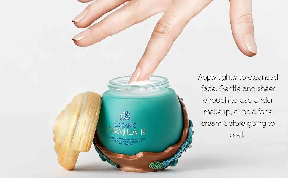 Nabila K Oceanic Formula N Face Cream Sample Size Jar (1 oz) - nabila k