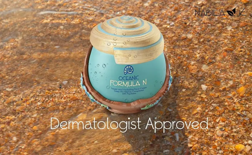 Nabila K Oceanic Formula N Face Cream Sample Size Jar (1 oz) - nabila k