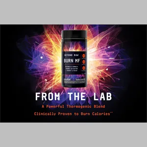 BEYOND RAW Burn MF | Metabolic Formula Thermo Activator Supports Energy and Focus | 90 Count - FROM THE LAB: A powerful thermogenic blend clinically proven to burn calories.
