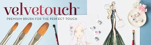 Pri Velvetouch Syn Sh Long Round Size 4 size 0 Long Round - Velvetouch