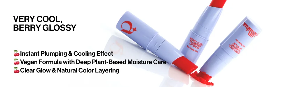  A by Unleashia Berry Cool Plumping Lip Balm (01 Ruby Kiss) - Berry Cool Plumping Lip Balm 2