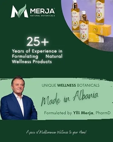 Merja Herbs Bee Propolis with Oregano for Adults - Natural Immune Support & Sore Throat Relief in Drops 20ml 0.68 oz - merja herbs