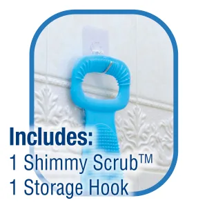 Ontel Back Shimmy Scrub Exfoliating Body Scrubber Small (SHIM-MC12/4) 1 Count (Pack of 1) Shimmy Scrub - Shimmy Scrub