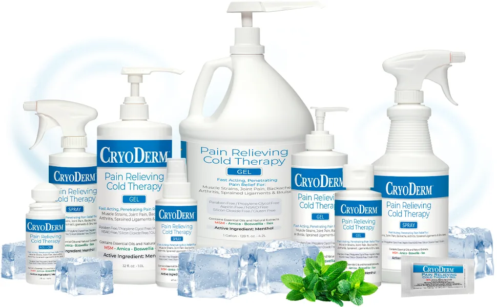 CryoDerm 4 oz Spray Cold Therapy (6 Pack) - product