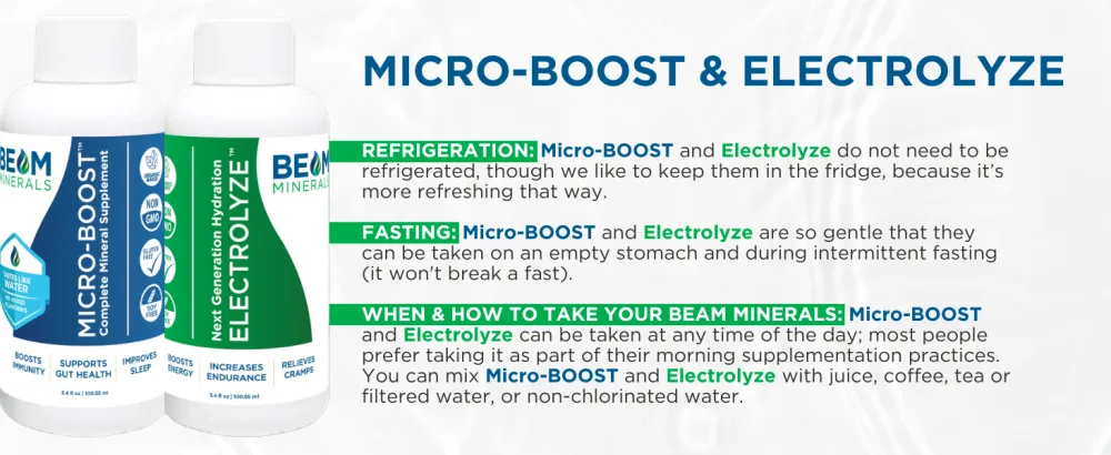 BEAM MINERALS Travel Pack | Electrolyte & Micronutrient Support On-The-Go | Micro-Boost Electrolyze and Insta-Lytes 2 fl Oz - Travel Pack