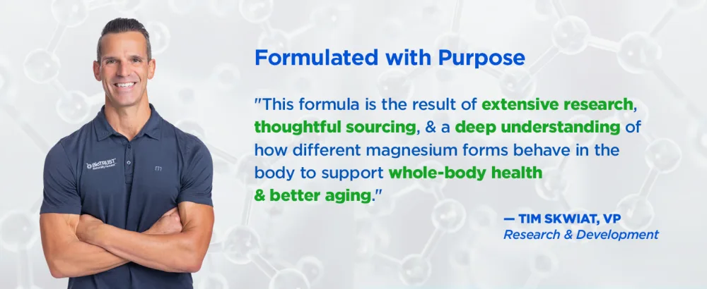 BioTrust Multi Magnesium Complex - High-Absorption 7-in-1 Supplement with Glycinate Malate Citrate Taurate Sucrosomial & More for Relaxation Focus Muscle Support - B6 & L-Theanine 60 Capsules - Multi Magnesium