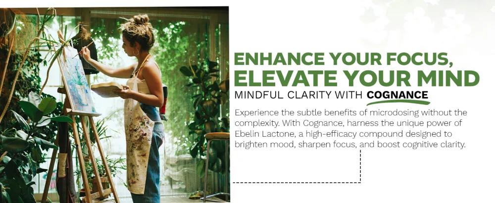 Nootropics Depot Cognance Enhanced Bacopa Capsules | 100mg | 10% Ebelin Lactone | Bacopa monnieri | Mood Memory & 5-HT2A Activation 60 Count (Pack of 1) - Cognance Bacopa