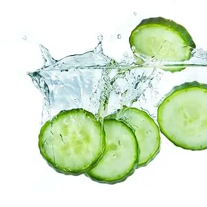 Body Boost Cooling Cucumber Tea Gel Under Eye Gel 0.5 oz- Reduces Puffiness hydrate and smooth - cucumbers