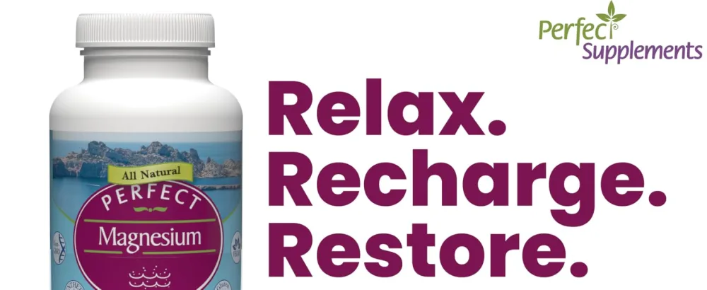 Perfect Magnesium Citrate - 180 Vegetable Capsules - aplus content image