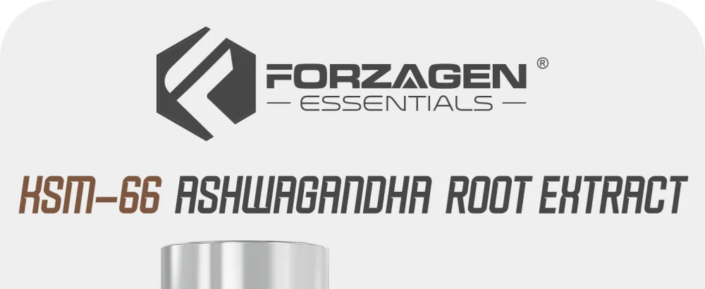 Forzagen KSM-66 Ashwagandha Root Extract Capsules 600mg 60 Count - womens multivitamin