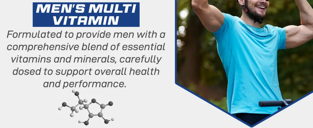 Forzagen Essentials Men's Multivitamin with Creatine and BCAA Complete Vitamin and Mineral Complex 60 Tablets - vegan protein powder