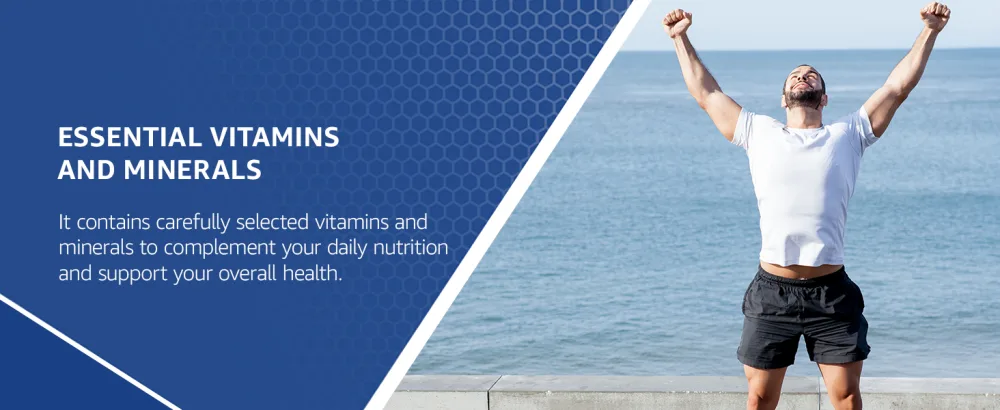 Forzagen Essentials Men's Multivitamin with Creatine and BCAA Complete Vitamin and Mineral Complex 60 Tablets - vegan protein powder