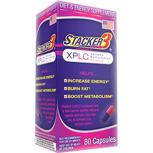 Original Stacker 3 XPLC Extreme Performance Formula 80 Capsules - Diet and Energy Supplement