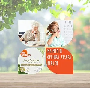 Zahler AccuVision Advanced Eye Health Formula 30 Capsules - product information 2