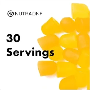 Creatine Monohydrate Gummies by NutraOne Pre- and Post Workout Recovery Fuel Muscular Performance Increase Endurance Support Muscle Recovery (Lemon - 30 Servings) - 30 Servings