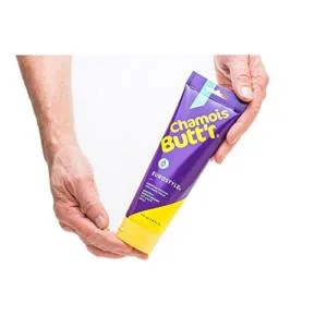 Chamois Butt'r Eurostyle Anti-Chafe Cream Bundle (8 ounce tube + 10-pack of 9mL packets) - product information 1