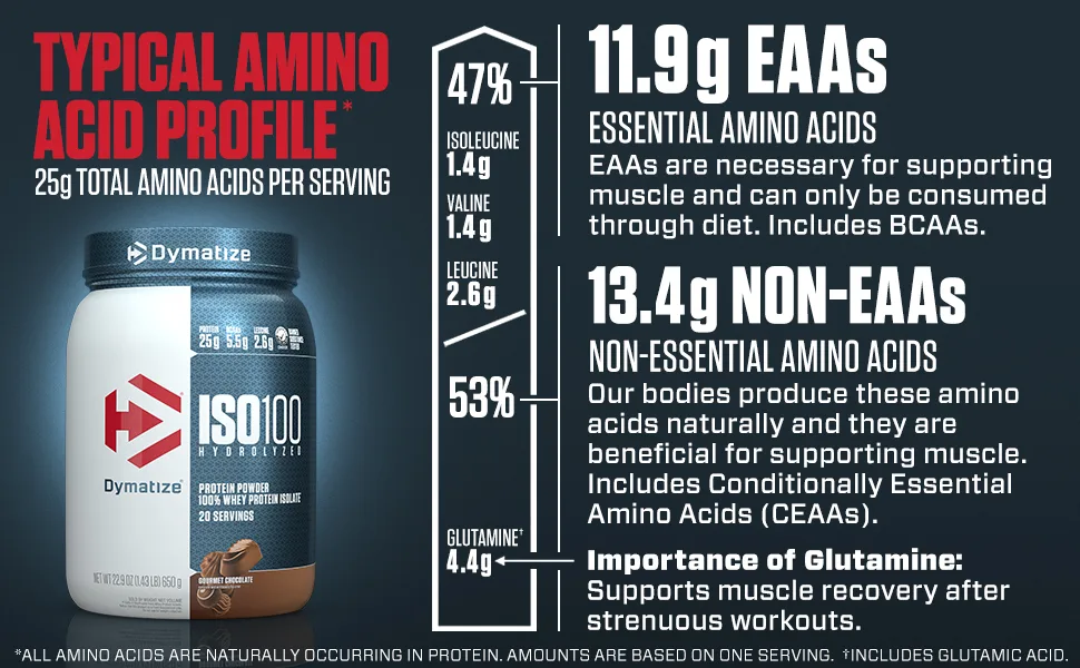 Dymatize ISO100 Hydrolyzed Protein Powder & ISO100 Hydrolyzed Protein Powder in Dunkin' Mocha Latte Flavor - product information 2