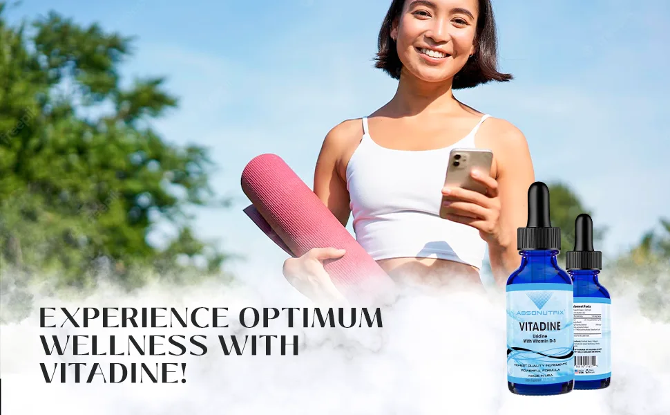 Absonutrix Vitadine 343 mg 4 FL OZ Liquid 302 Servings Made in USA Plant-Based Ingredients Echinacea Extract Vitamin D3 Gluten-Free - Vitadine