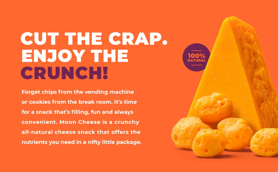 Moon Cheese Bites Bundle Cheddar White Cheddar Parm Gouda & Get Pepper Jacked 2-Ounce 5-Pack Lunch or Snack - Moon Cheese, Cheese Snack
