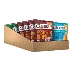 Quest Nutrition Ultimate Variety Pack Protein Bars & Protein Chips Variety Pack (BBQ Cheddar & Sour Cream Sour Cream & Onion) - product information 2