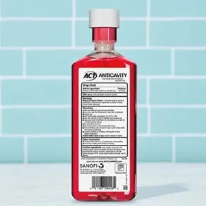 ACT Whitening + Anticavity 16.9 fl. oz. & Anticavity 18 fl. oz. Zero Alcohol Fluoride Mouthwashes Mouthwash + 18 fl. oz. Zero Alcohol - product information 2