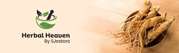 Herbal Heaven Natural Energy and Focus Ginseng Capsules 90 Count for Vitality and Wellness - 100% Herbal Formula - ginseng
