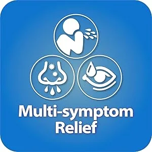 HealthA2Z Cold & Allergy | Chlorpheniramine Maleate & Phenylephrine HCL | 24 Tablets x 3pack (72 Tablets) - Multi-symptom relief
