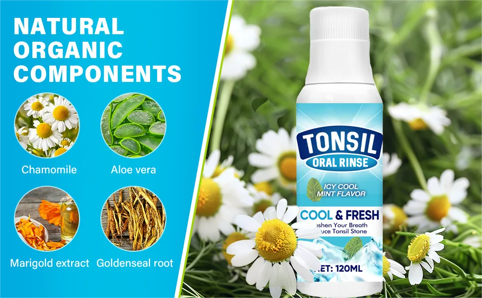 Josera Tonsil Stone Mouthwash Tonsil Stone Remover Helps Remove Stones 2 Count - Tonsil Stone Mouthwash