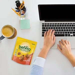 belVita Energy Snack Bites Maple Cinnamon and Sunflower Seed 6-5 oz Bags - image