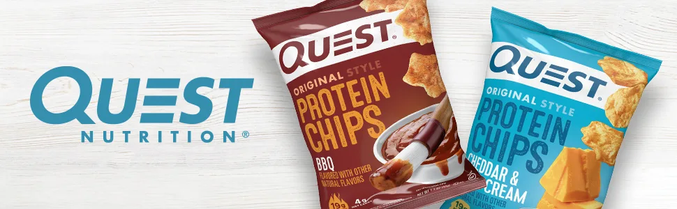 Quest Nutrition Ready To Drink Chocolate Protein Shake High Protein Low Carb Gluten Free & Protein Chips Variety Pack (BBQ Cheddar & Sour Cream Sour Cream & Onion) - product information 6
