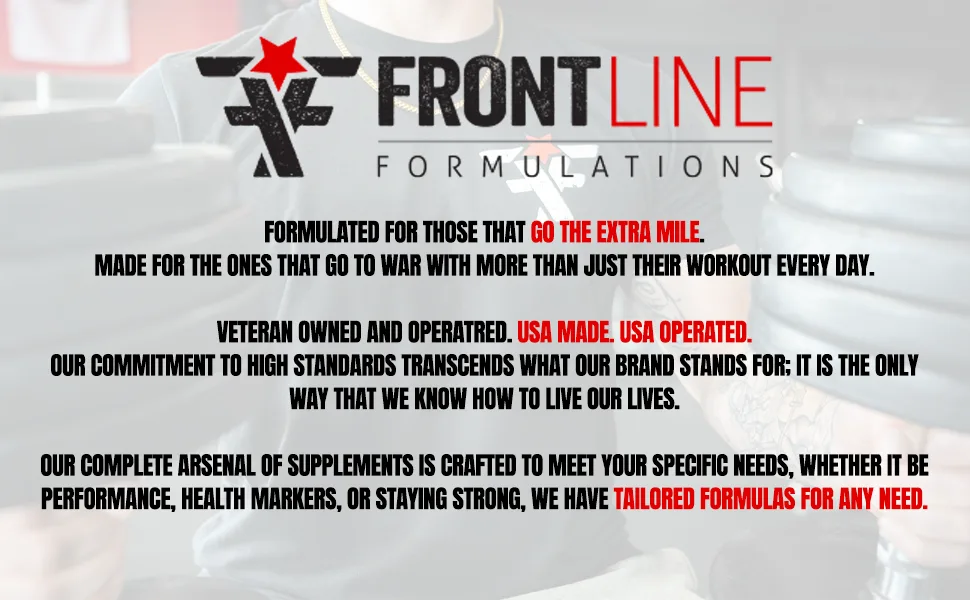 FRONTLINE FORMULATIONS Gauntlet Pre-Workout Powder Explosive Workouts Laser Focus Mid Stim Amazing Flavor Veteran Owned and Operated (25 Servings Mangolorian) - frontline formulations supplements